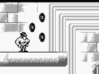 You get all muscley when you get a powerup