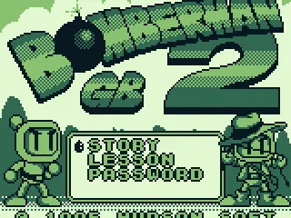 Title screen (Japanese version)