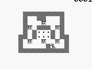 Larger levels are viewed from a larger distance.