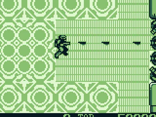 Shooting my starting weapon.