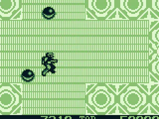 This enemy starts as a single ball then erupts into this.