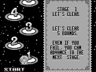 Challenge mode instructions.