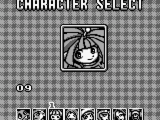 In challenge mode, we can select our character.