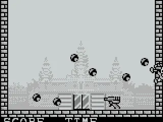 When hit you`re knocked off the screen