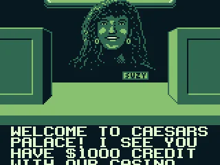 You have a $1000 credits. Let her get your chips.