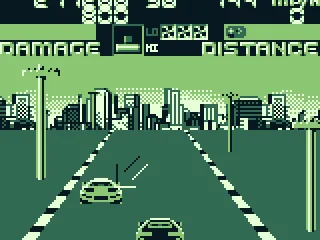 Caught sight of the second vehicle