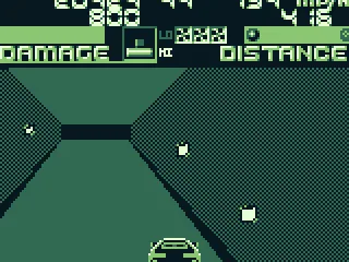 Driving through a tunnel