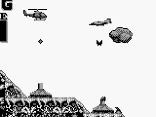 Under attack by ordnance, a bomber and a bird