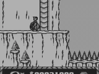 Rocks are falling down continuously in this stage.