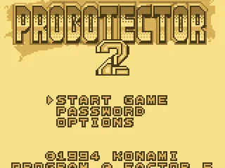 Title screen (European version)