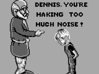 Bad luck Dennis, Mr. Wilson woke up.