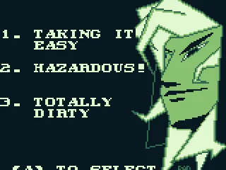 Dirty Racing: Select your difficulty