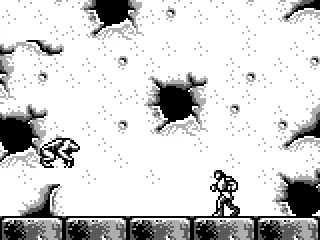 The boss of this stage is... a frog! Actually, a number of frogs.