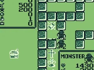 Game over - killed by monsters.