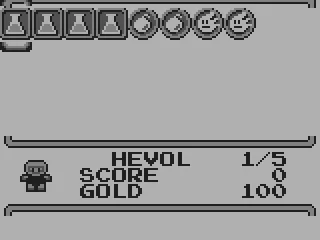 Selecting which power-ups to use in the area