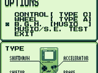 Options (F1 Pole Position).