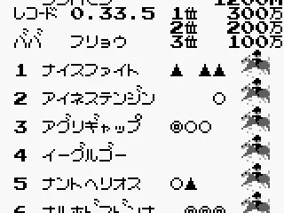 Jockey riders in the race