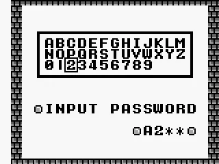 Input password