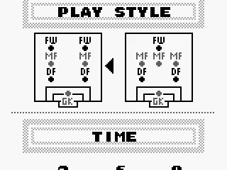 Pick your formation.