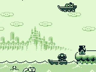 Modern Parachute: I missed one and Pukupuku gives chase.