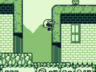 Bonk can use his strong teeth to climb up most walls. It's handy.