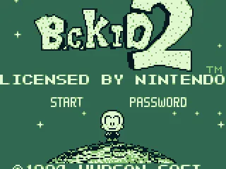 Title screen (European version)