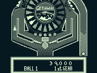 Ready to launch. You can see the lower part of the play field.