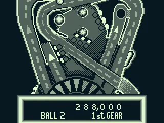 The upper part of the play field.