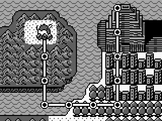 The map, race to the hill...