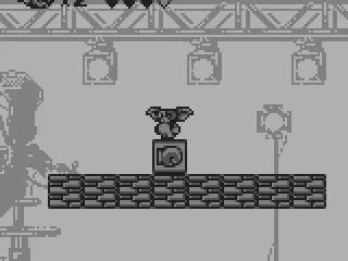 Jumping on the box with boxing gloves triggers to gloves shooting out left and right.