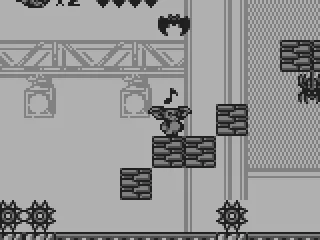 The bats in this game are really annoying. They come straight at you at high speed, can doge and take two hits to kill.