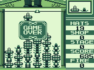 Too many hats, you lost!