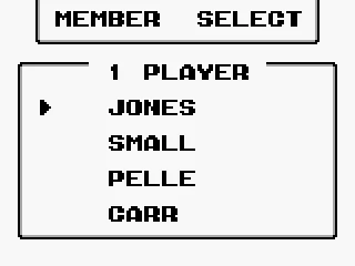 Member select menu