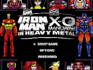 Title screen and main menu (Super Game Boy)