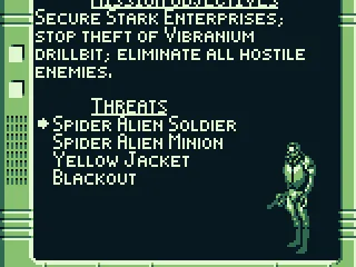 Your mission objectives.