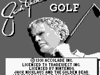 Title screen.