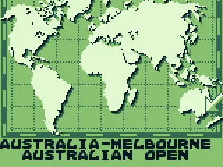 Map: shows where the next tournament will take place