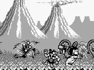 Lose all your life and it's game over.