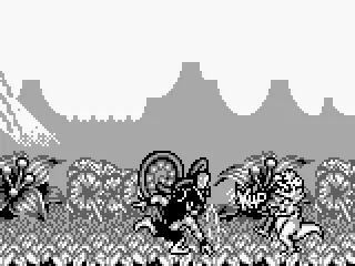 You have to make your way through cavemen and dinosaurs.