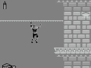 Climb across the cables