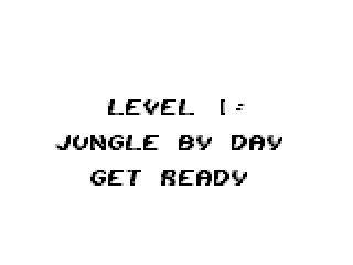 About to start a level