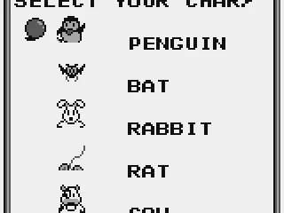 Choose your character