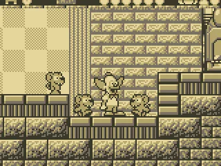 The rat's can't climb up this step.