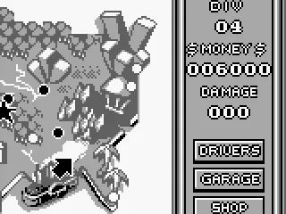 Race map (race menu in the right side).