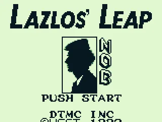Lazlos' Leap title screen
