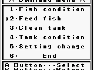 Command menu