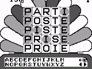 Another common word the game doesn't know, but this time in French