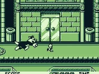 Fly Tweety, Fly! Don't get caught by the nasty cat.