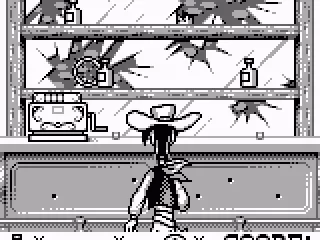 Bonus level - shoot all the bottles to get extra life...