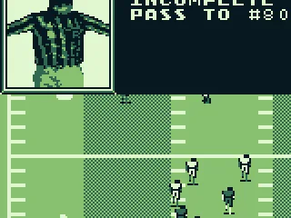 The pass is incomplete